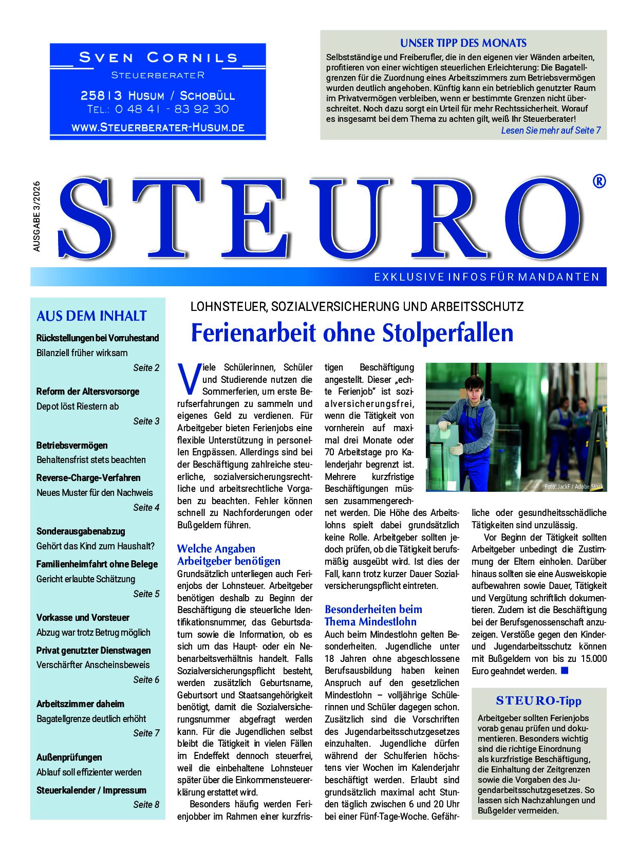 STEURO 03 / 2026