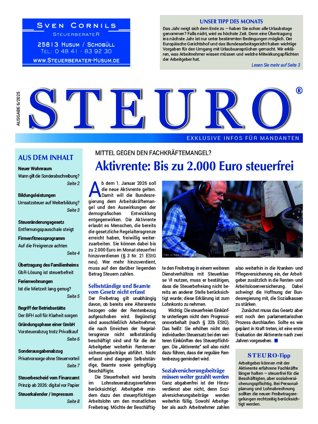 STEURO 06 / 2025